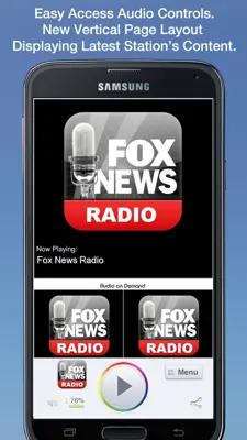 Fox News Radio android App screenshot 1